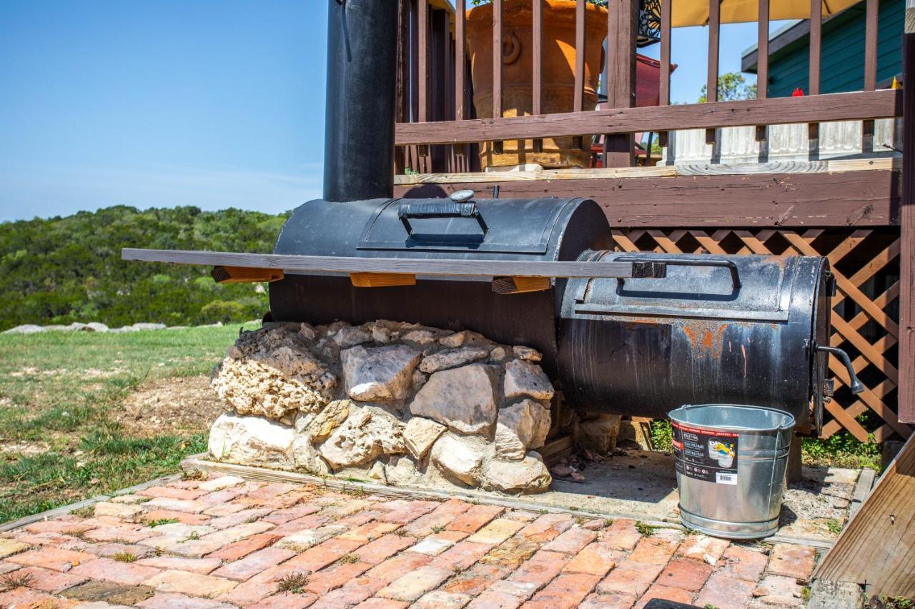 Antler Run Ranch Cabin Pipe Creek Exterior foto
